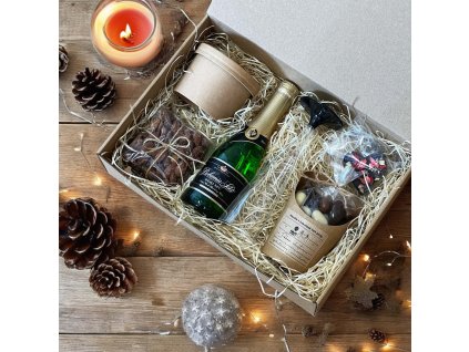 firemní dárková krabice černá dárek pro firmy