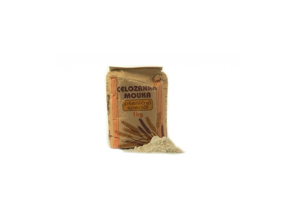 Levně Mouka celozrnná pšeničná speciál - Natural 1000g