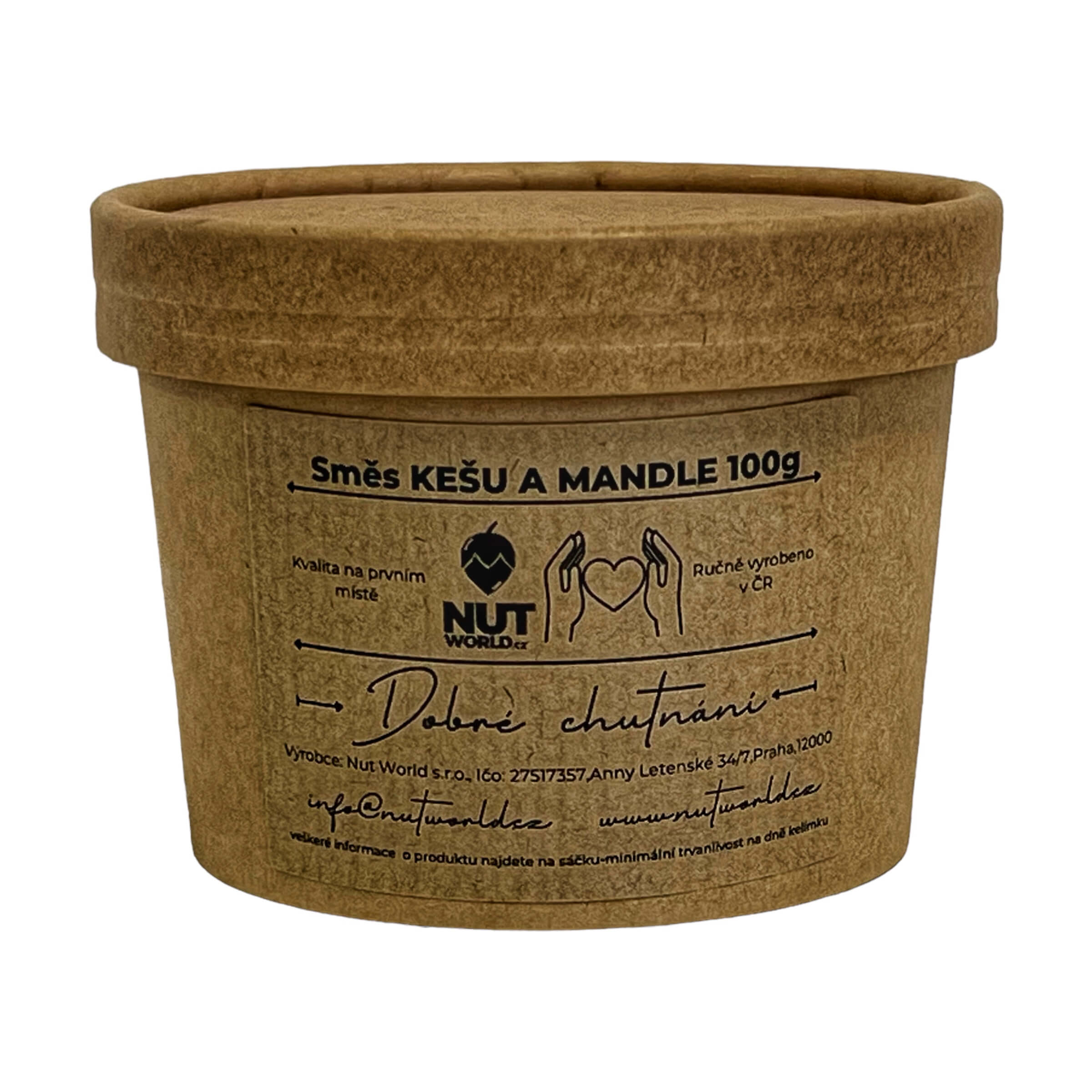 Směs kešu a mandle natural