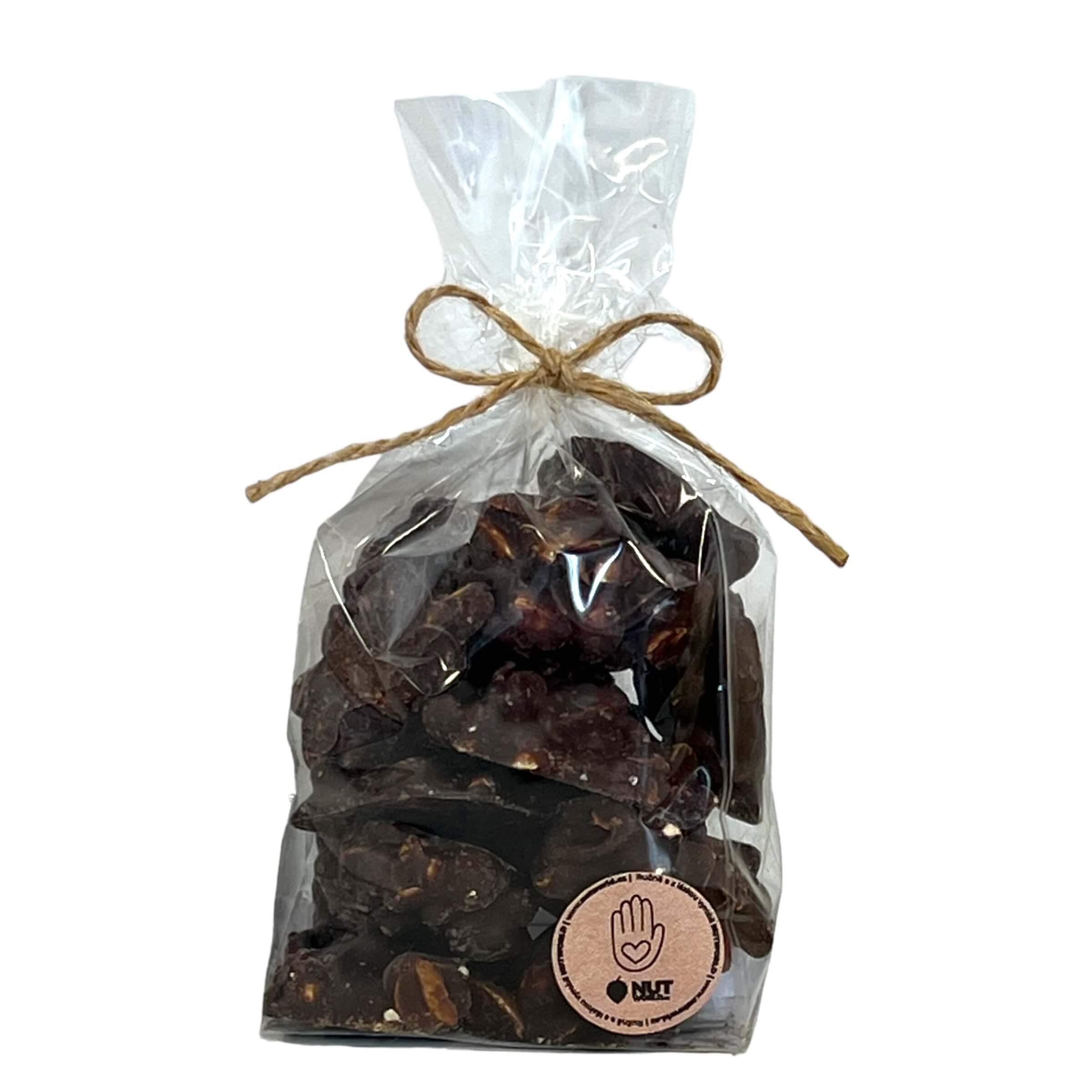 Levně Arašídové hrudky v celofánu - Hořká čokoláda 150g