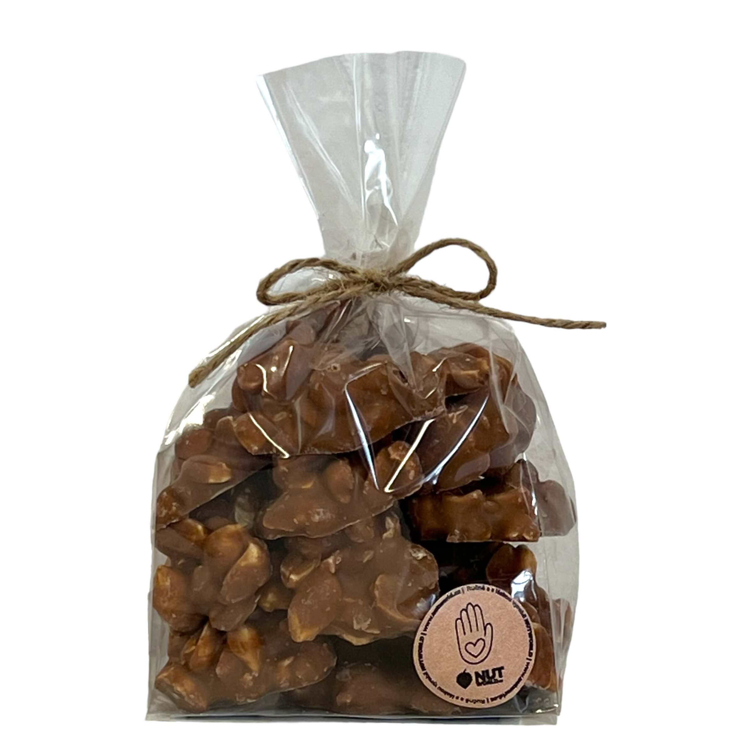 Arašídové hrudky v celofánu - Mléčná čokoláda 150g