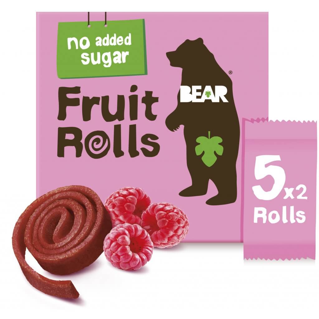 Levně Bear Fruit Rolls MALINA 5x20g