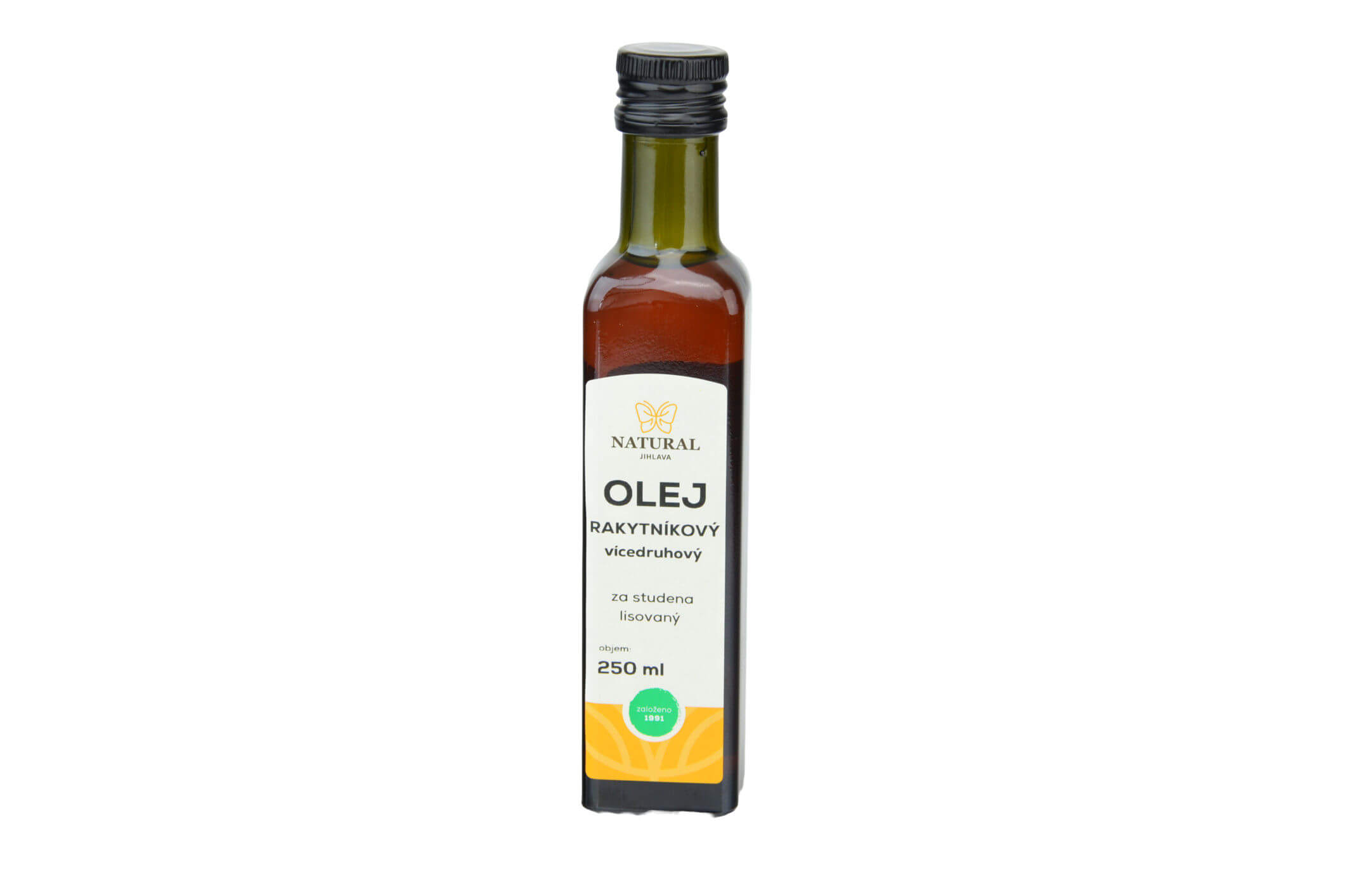 Natural Rakytníkový olej vícedruhový za studena lisovaný 250ml