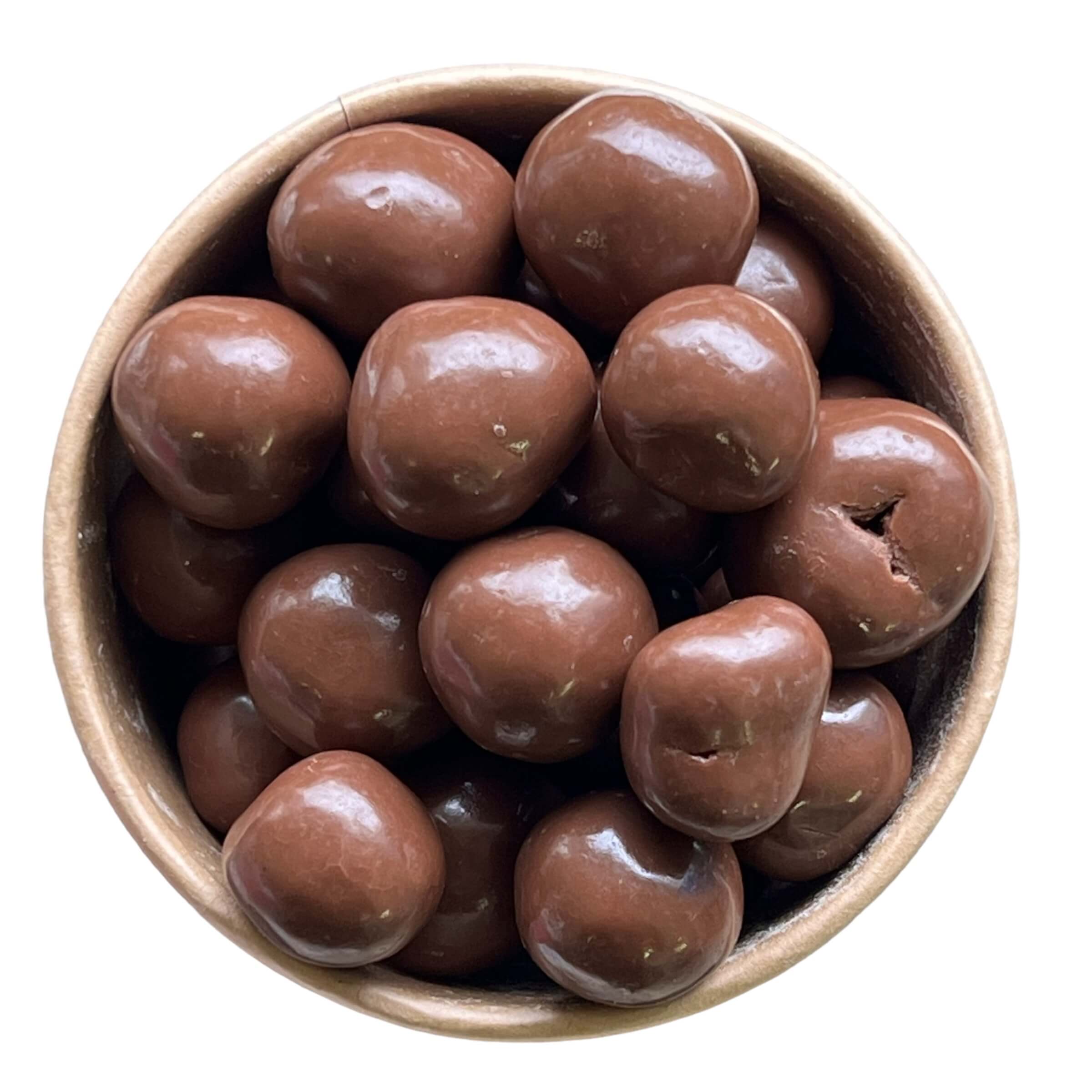 Maliny lyofilizované v mléčné čokoládě — náhled 2