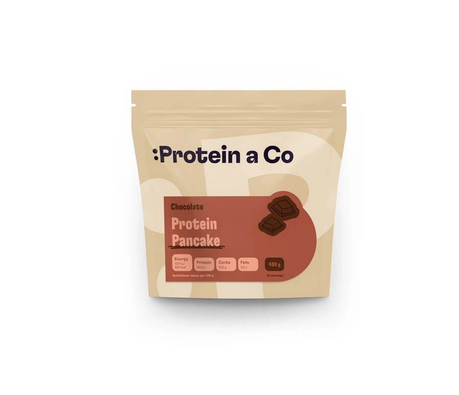 Levně ProteinaCO Proteinové palačinky Čokoláda 480g