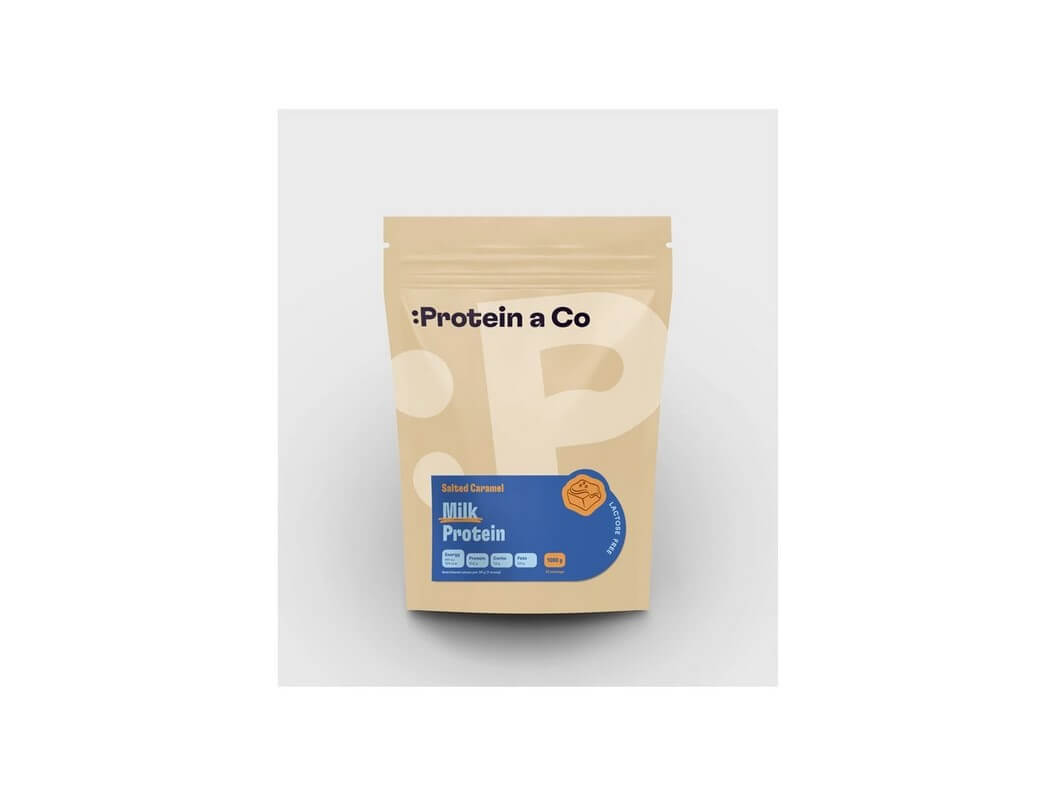 Levně ProteinaCO MILK PROTEIN CFM 1Kg slaný karamel - BEZLAKTÓZOVÝ