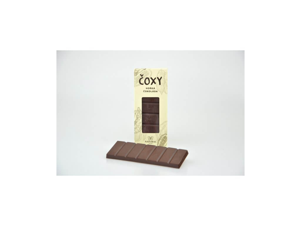 Levně ČOXY - hořká čokoláda s xylitolem - Natural 50g