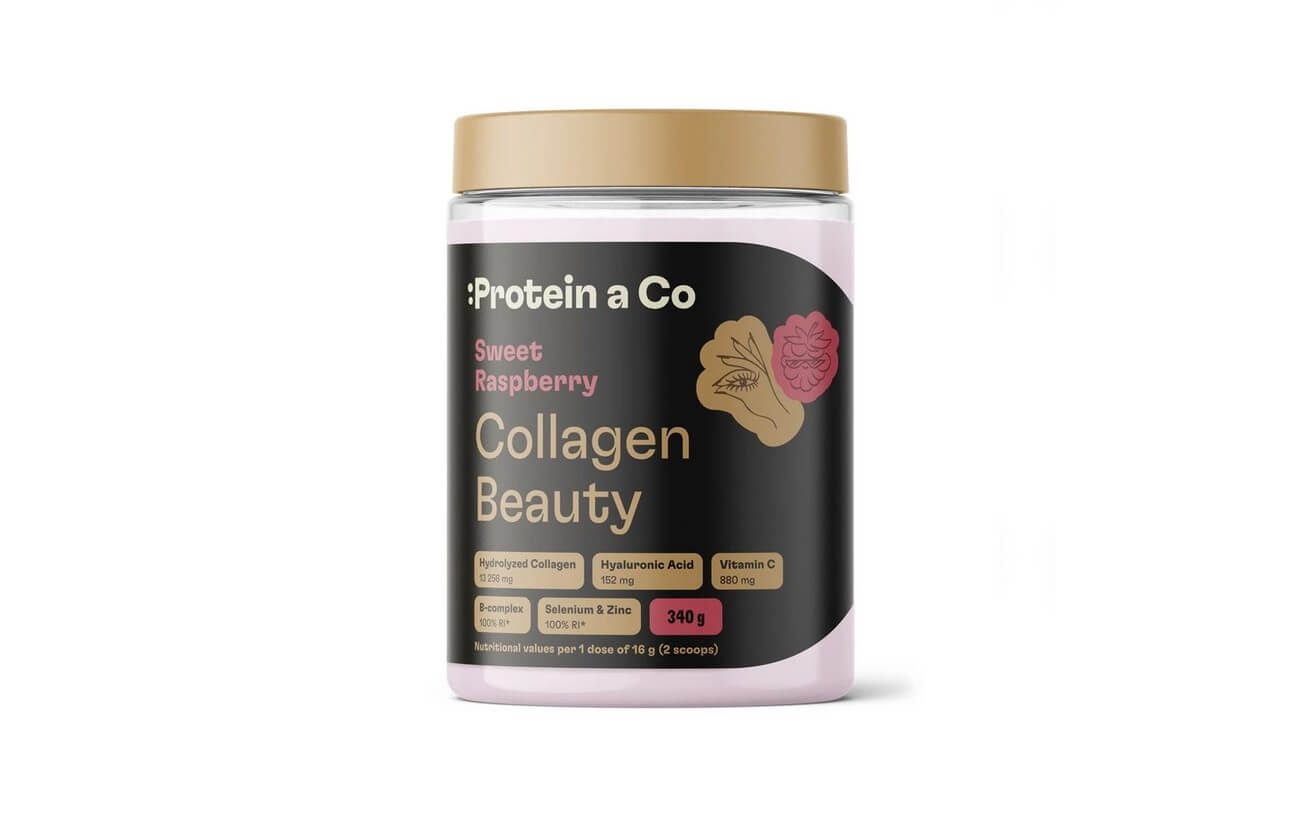 Levně Collagen Beauty 340g - SWEET RASPBERRY - ProteinaCo