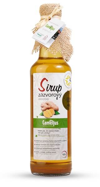 Levně Sirup Camellus Klasik Zázvorový 0,5 l