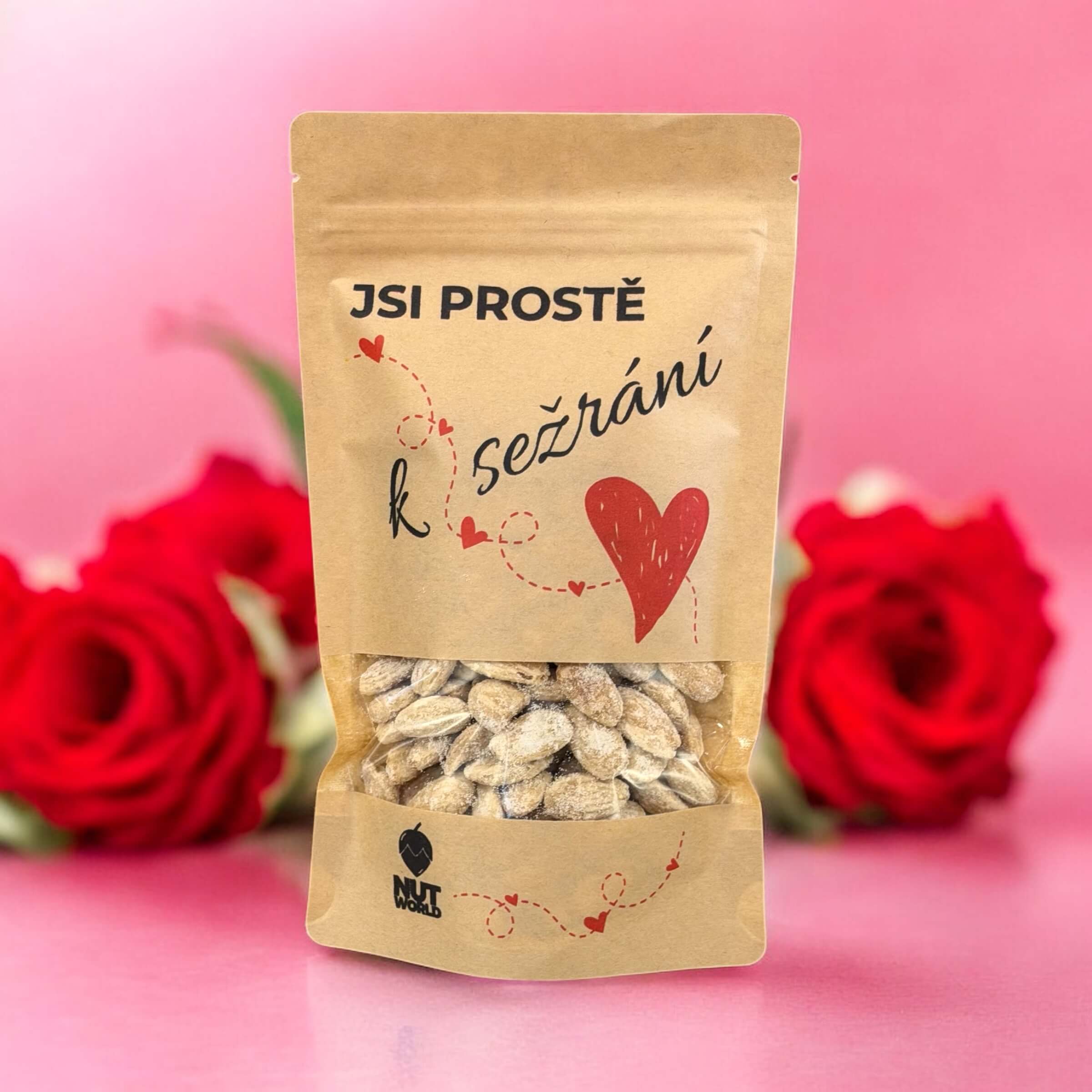 Zamilované mandle solené 200g