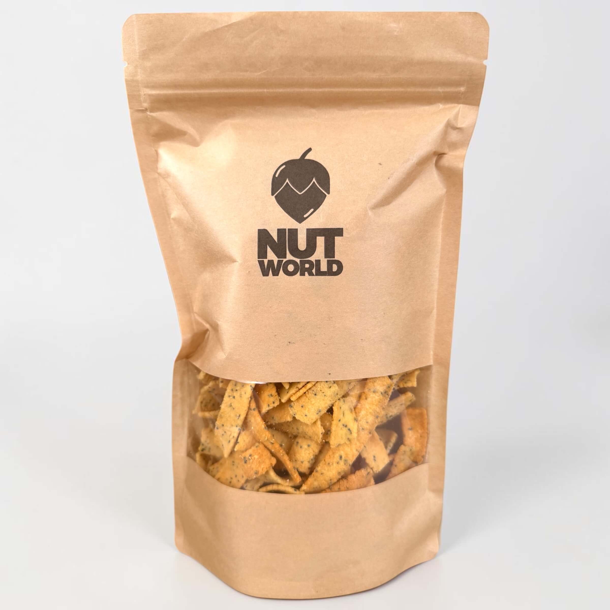 Nutworld.cz Luštěninové chipsy kmínové 180 g