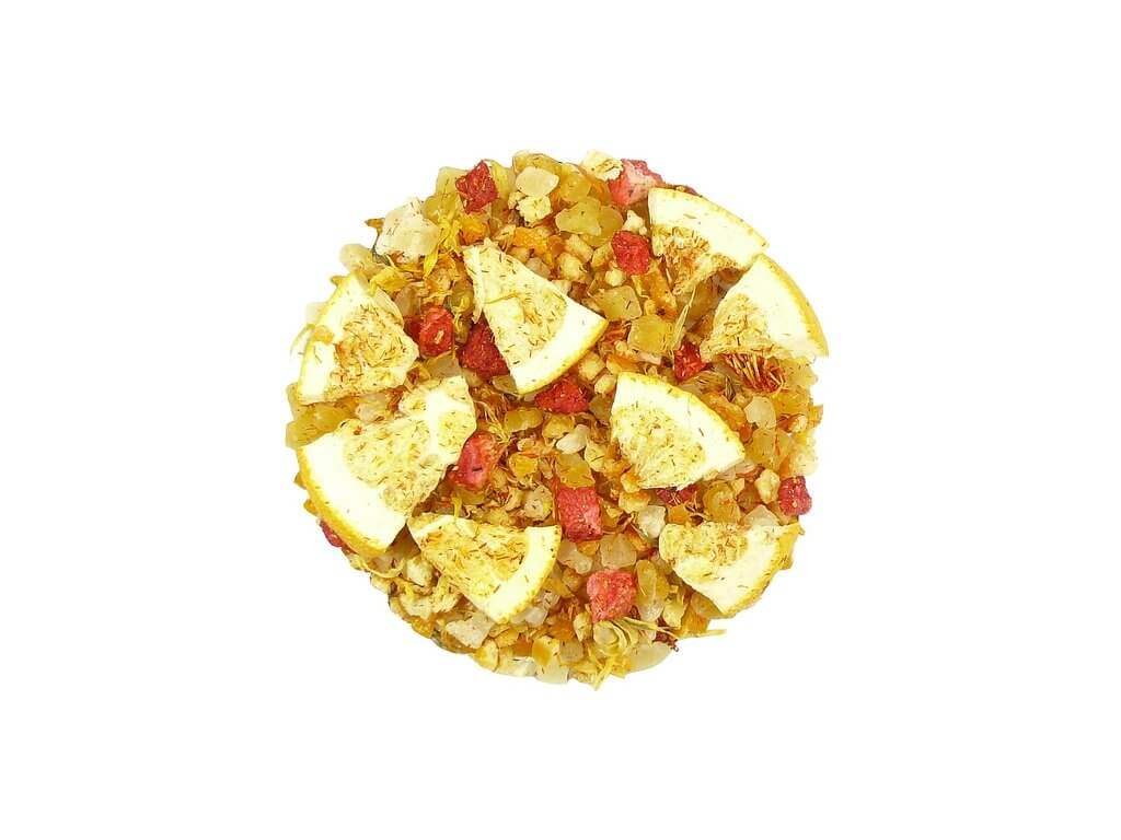 Levně Mango-Pomeranč-Šafrán - ovocný čaj 100g