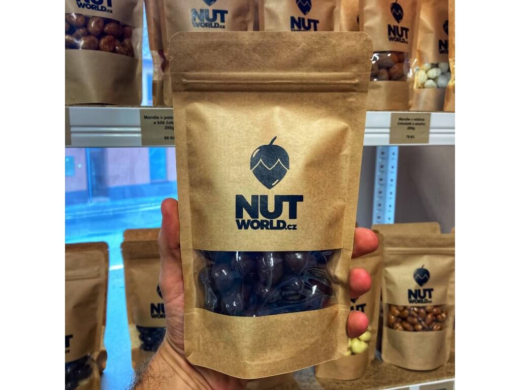 Mandle v hořké čokoládě — náhled 2