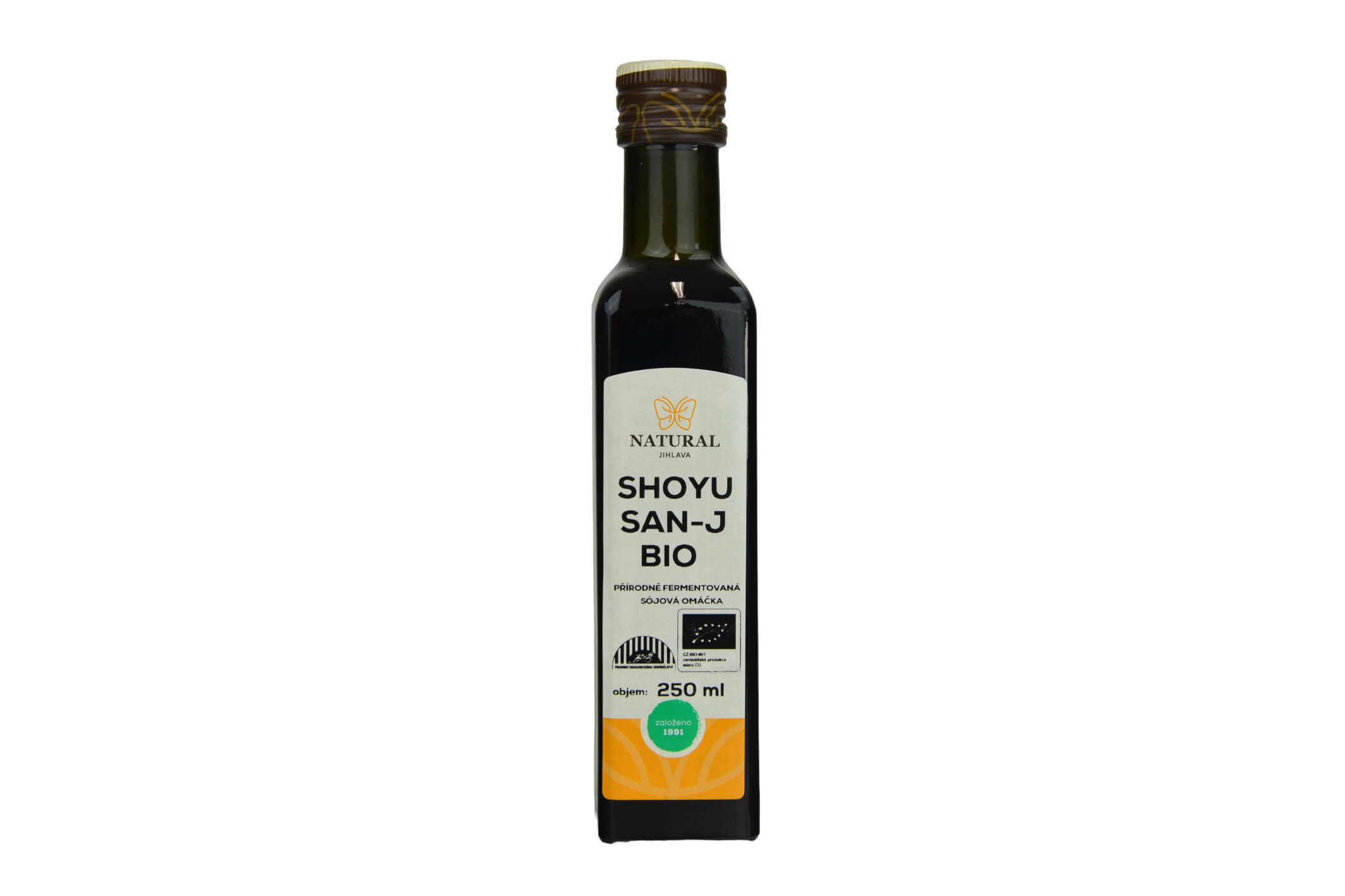 Levně Shoyu san-j sojová omáčka BIO - Natural 250ml