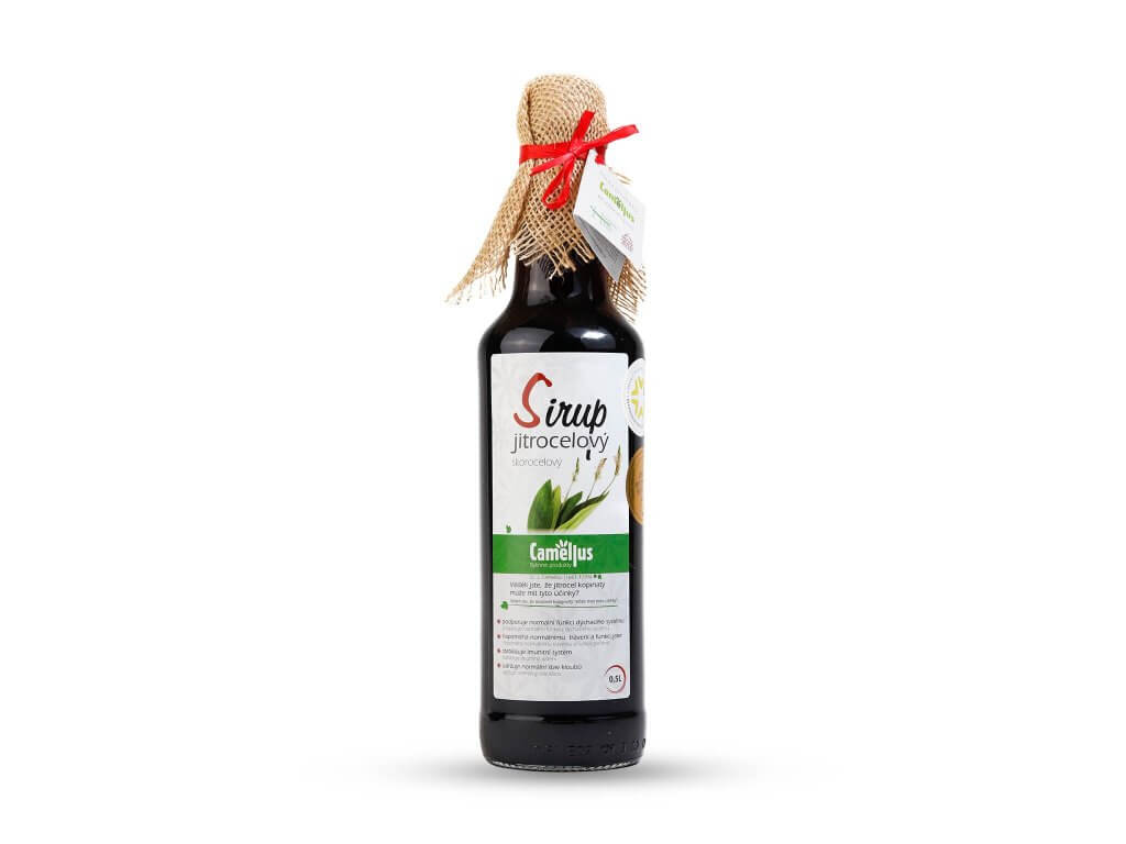 Levně Sirup Camellus Klasik Jitrocelový 0,5 l