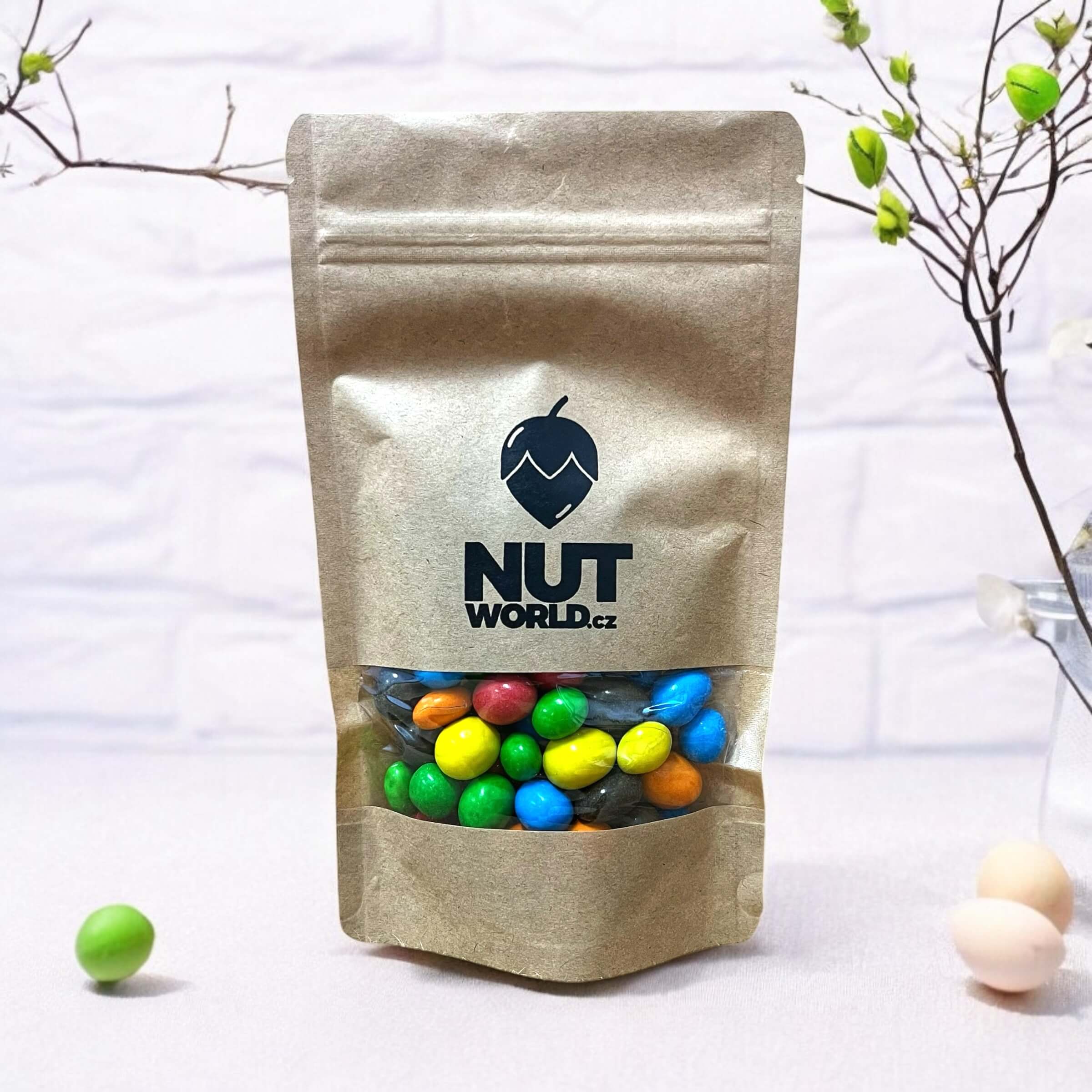 Arašídy v barevné čokoládě — náhled 2