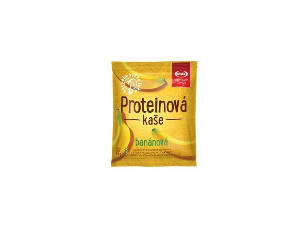 Levně SEMIX Proteinová kaše banánová 65 g