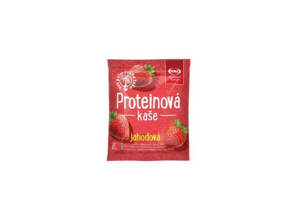 Levně SEMIX Proteinová kaše jahodová 65 g