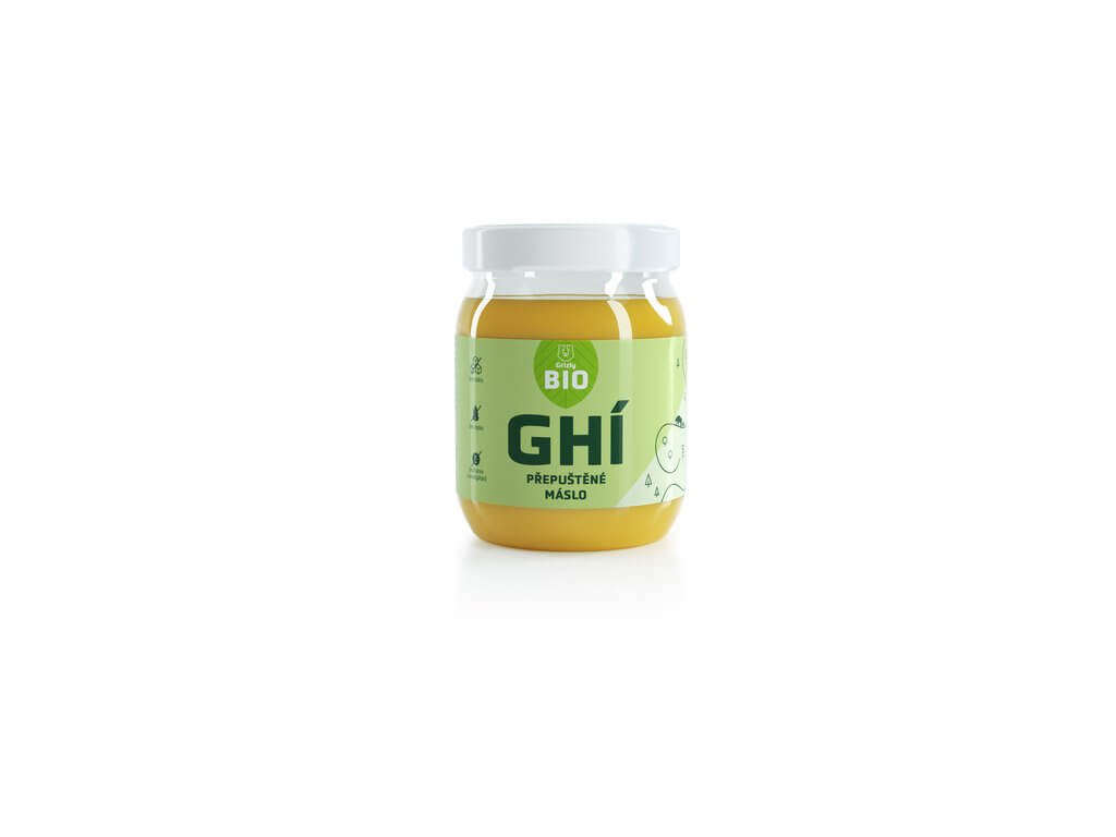 Levně Grizly Ghí přepuštěné máslo BIO 500 ml