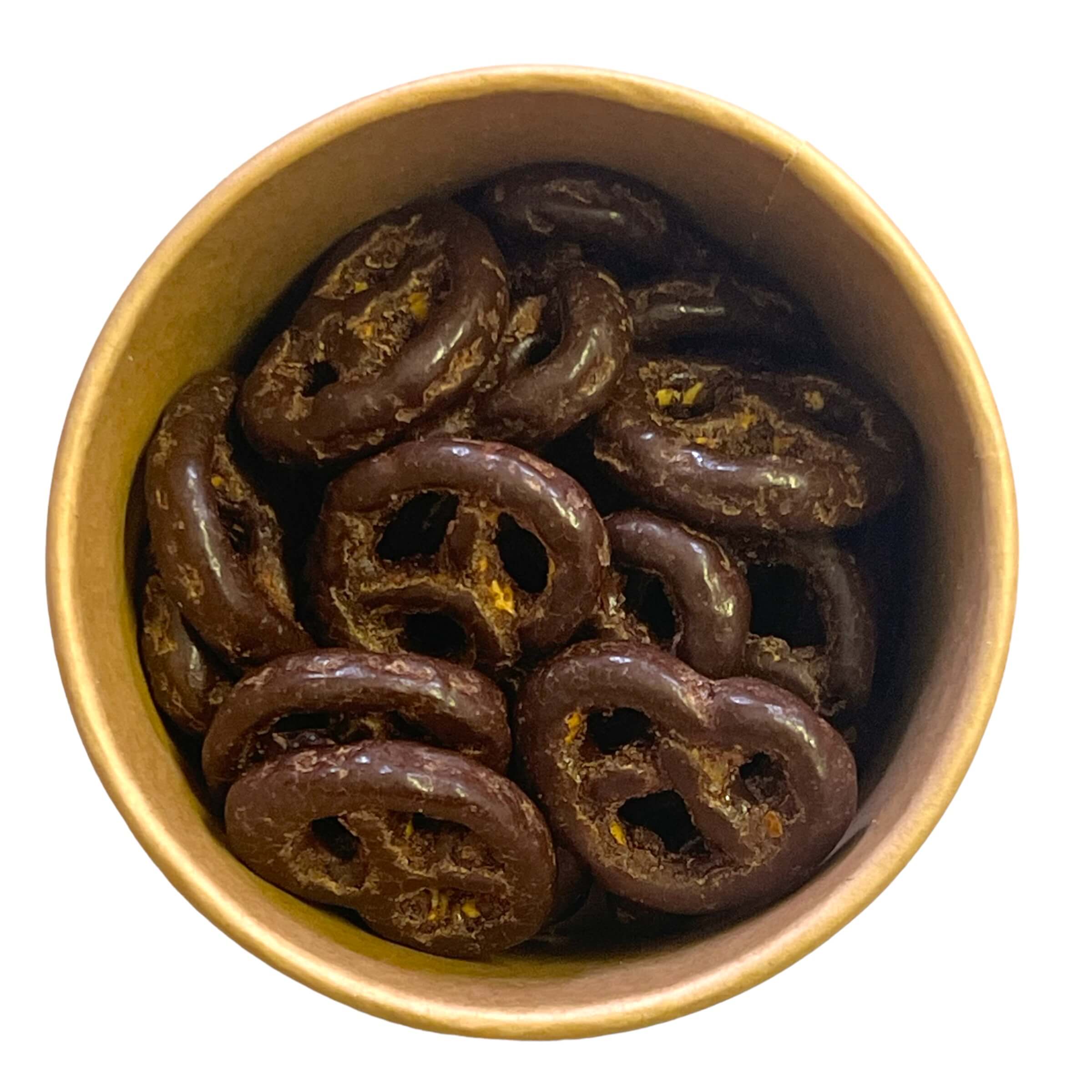 Preclíky v hořké čokoládě