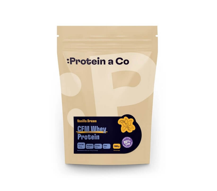 Levně ProteinaCO WHEY PROTEIN 80 1kg vanilla dream