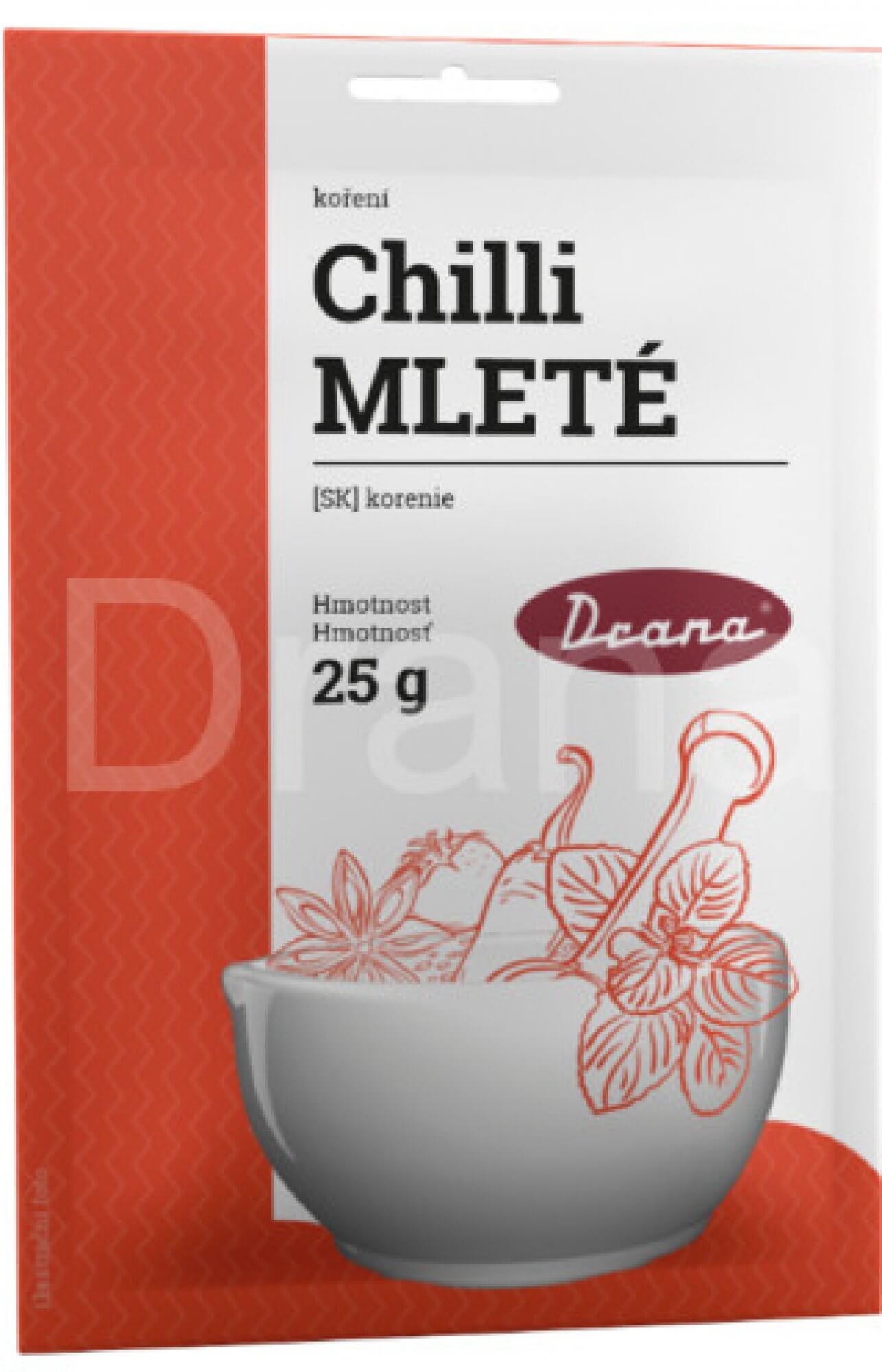 Levně Drana Chilli mleté 25g