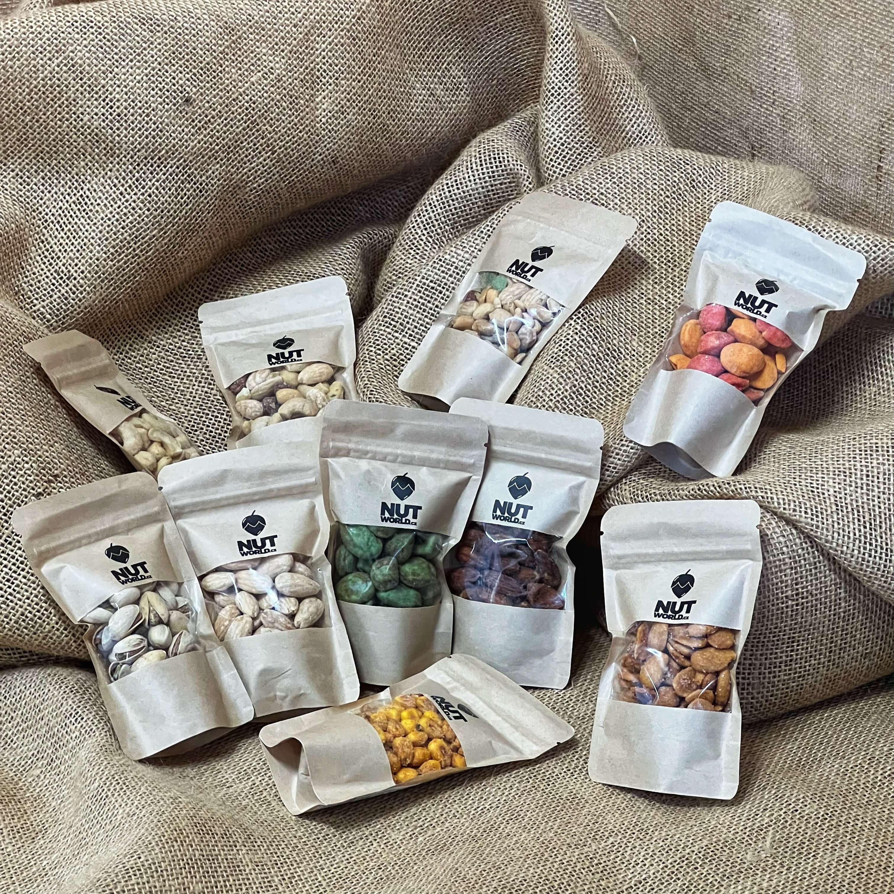 Levně TOP 10 slaný mix 10x50g