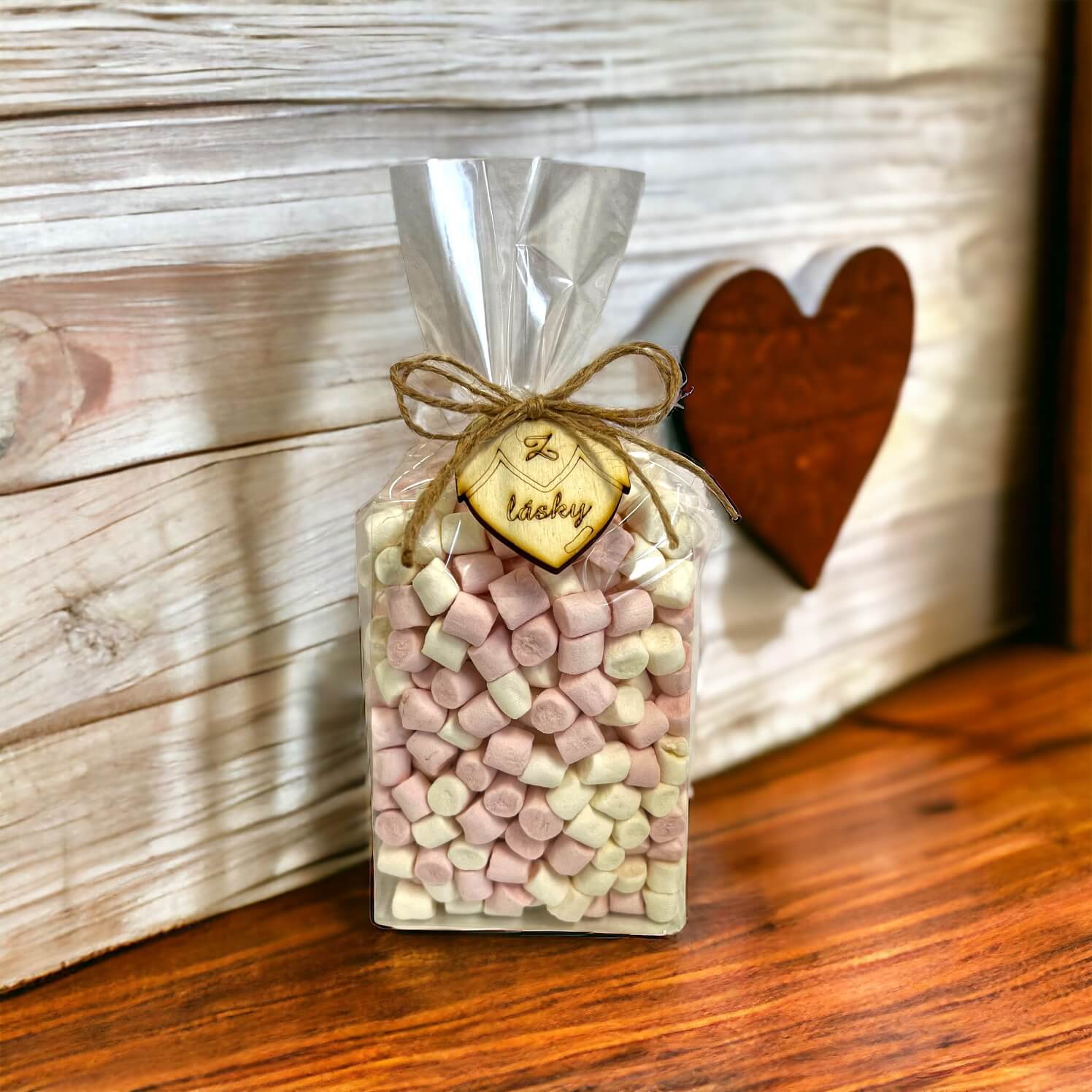 Levně Mini marshmallows 150g v celofánku Z LÁSKY