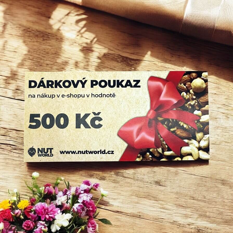 Levně Dárkový poukaz Hodnota: 500 Kč