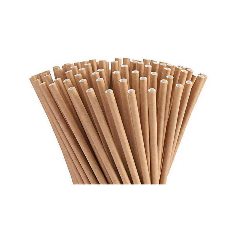 Levně PartyDeco Papírové slámky 19,5cm 250ks