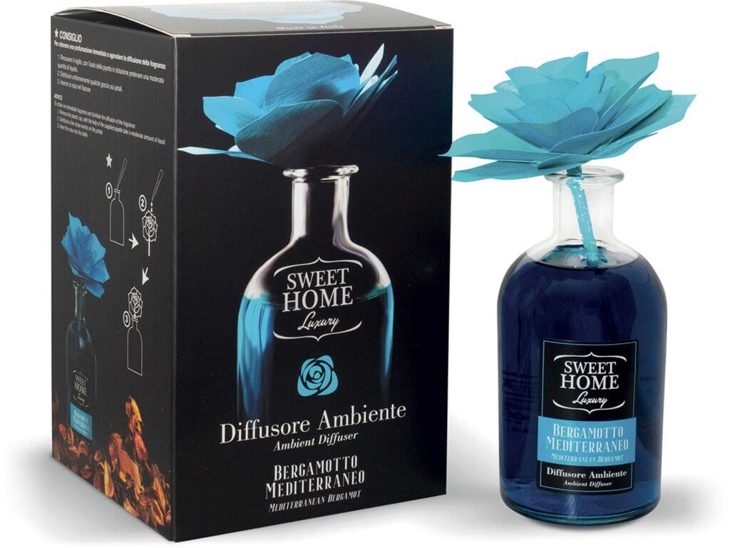 Levně Aroma difuzér Sweet Home Středomořský bergamot 250 ml