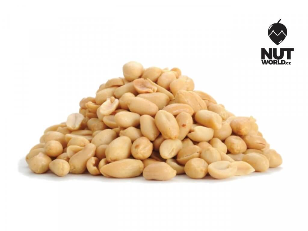 Arašídy pražené nesolené