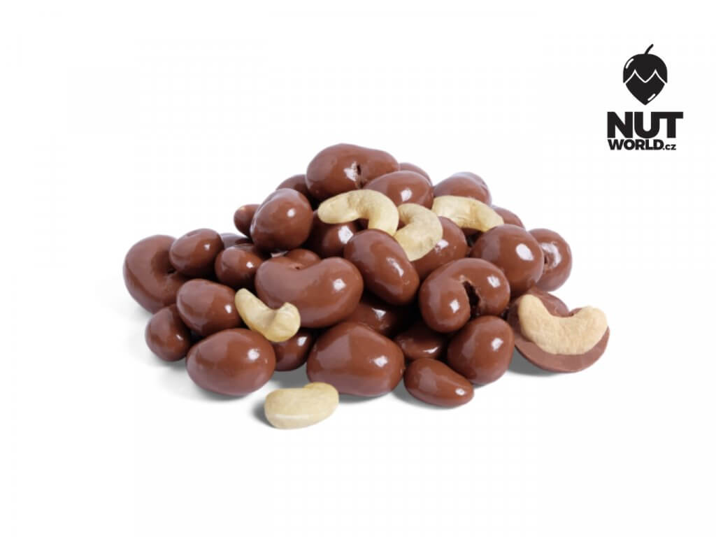 Levně Kešu v mléčné čokoládě 50g Množství:: 50g