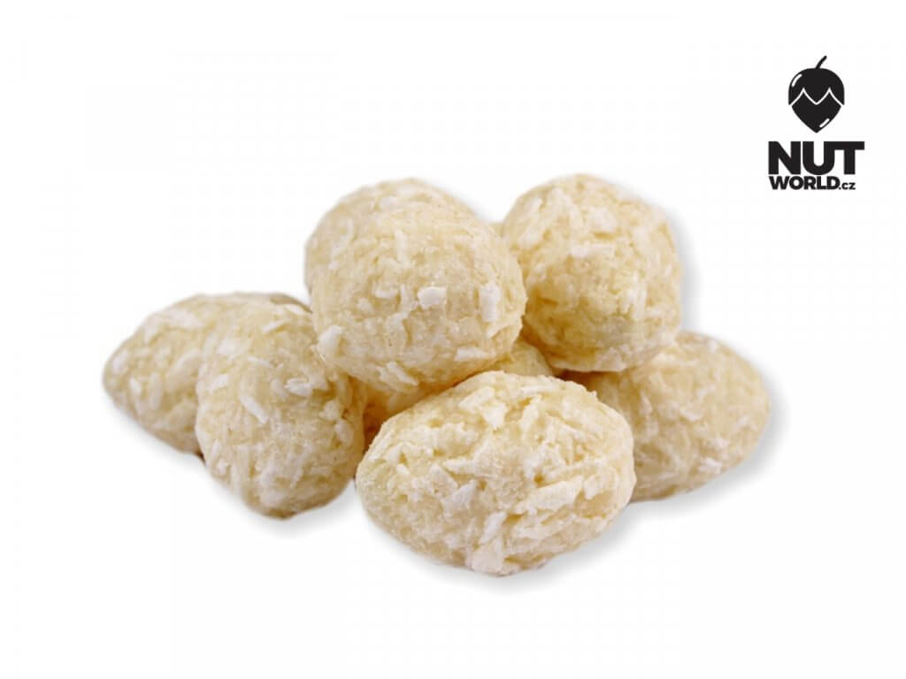 Levně Mandle v bílé čokoládě s kokosem - Raffaello 50g Množství:: 50g