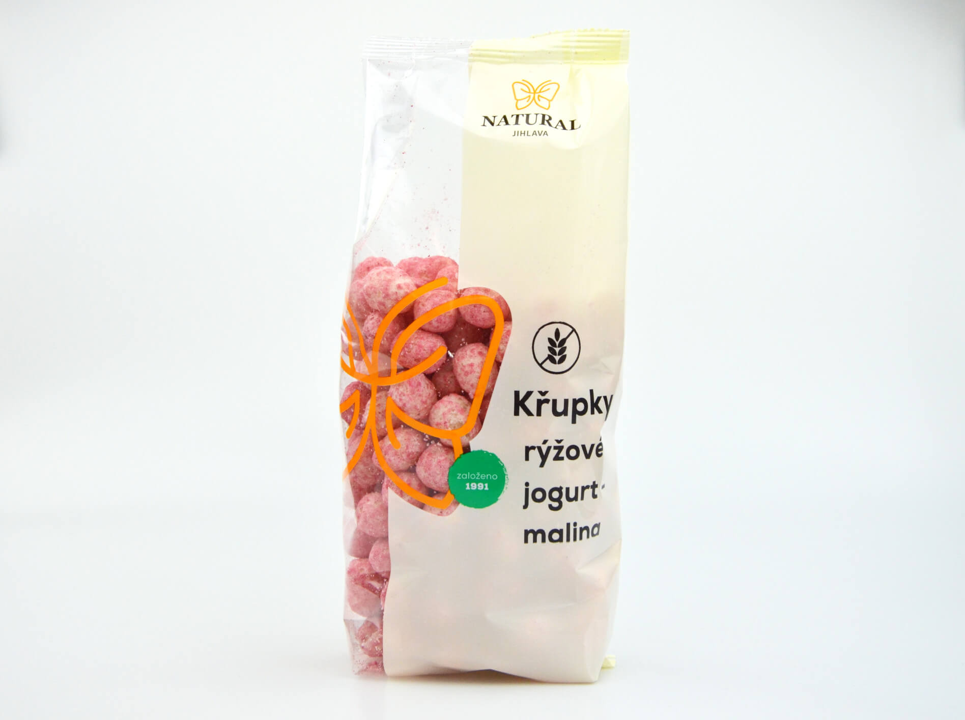 Levně Křupky rýžové jogurt - malina - Natural 140g
