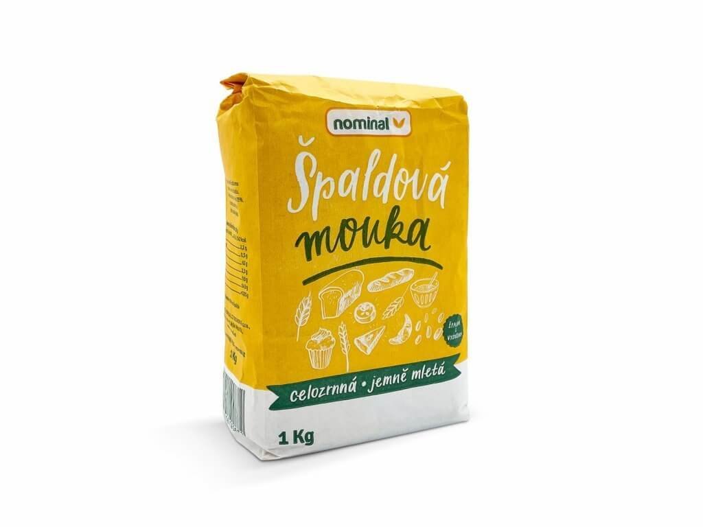 Levně Mouka celozrnná špaldová jemně mletá - Nominal 1000g