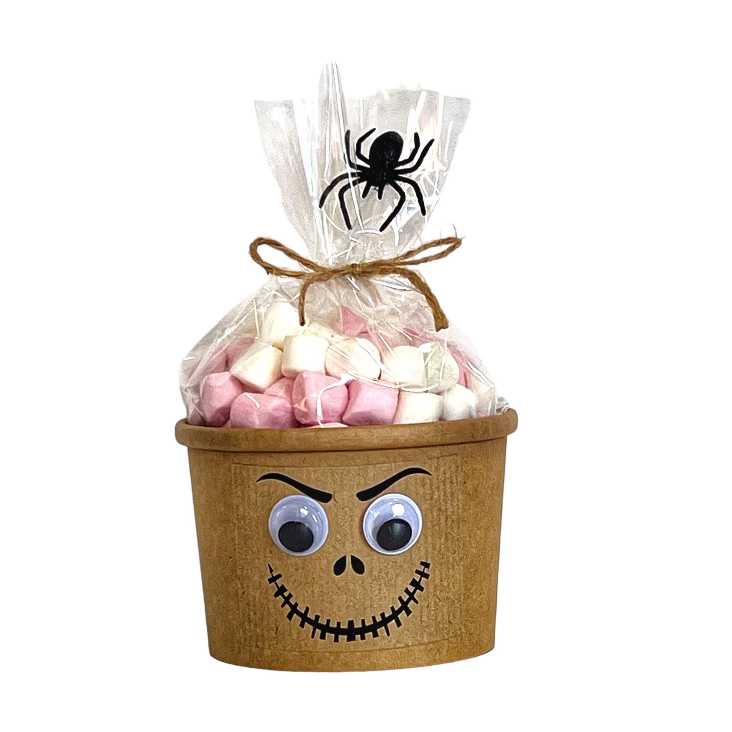 Levně MARSHMALLOW v Eko kelímku a celofánku 70g -STRAŠIDLO