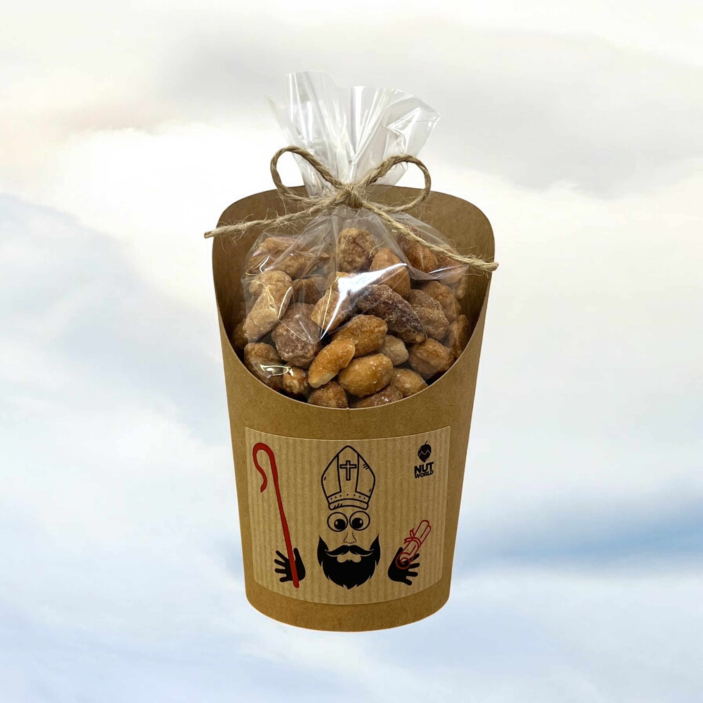 Mix ořechů v medu a soli v celofánku a kelímku 180g - MIKULÁŠ