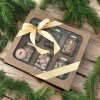 Dárkový ořechový dárek 6 x sklenička deluxe mix kešu, mandle, arašídy zavřená