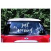 samolepka na auto just married nutworld
