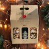 dárková ořechová krabice s vínem firemní dárek velký