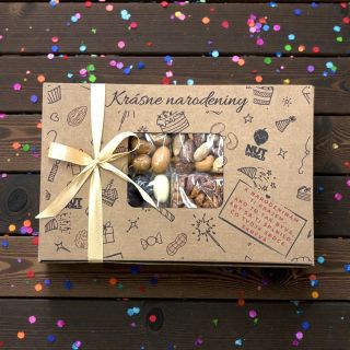 Najkrajšie narodeniny zažijete s našimi orechovými darčekmi😍 https://www.nutworld.sk/darceky-k-narodeninam-a-sviatku/