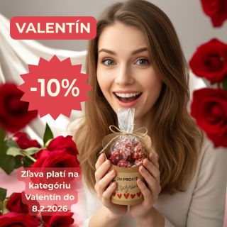 Originálne a chrumkavé darčeky za skvelú cenu? Áno! Práve teraz na Nut World nakúpite super valentínske pozornosti so...