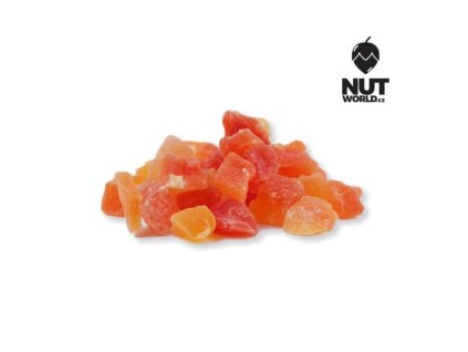 Papaya édes kockák - GASTRO csomag 5Kg