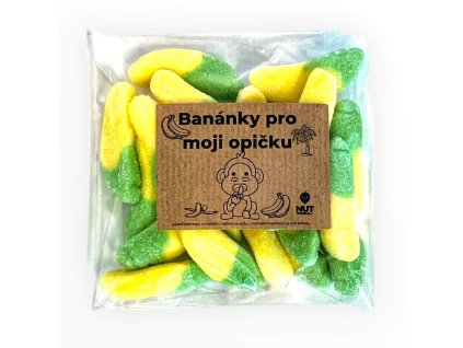 Banán zselé celofánban - FOR MY MONKEY 150g