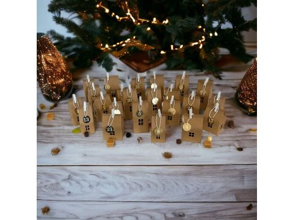 Adventi naptár HÁZAK - tele finomságokkal