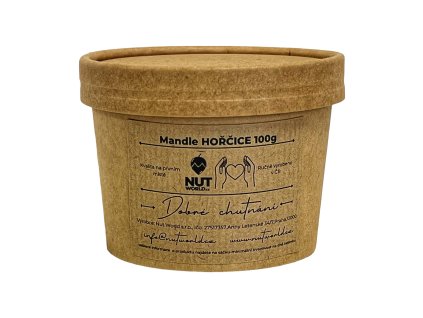 Mandula mustár ECO csészében 100g