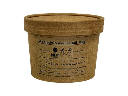 Vegyes diófélék mézben és sóban ECO csészében 100g
