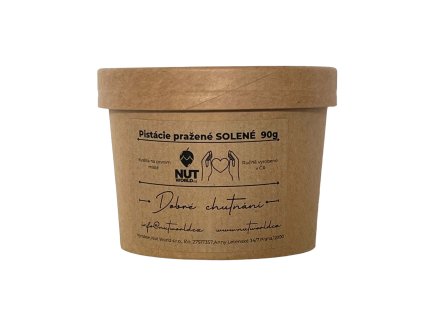 Pörkölt, sózott, héj nélküli pisztácia ECO csészében 90g