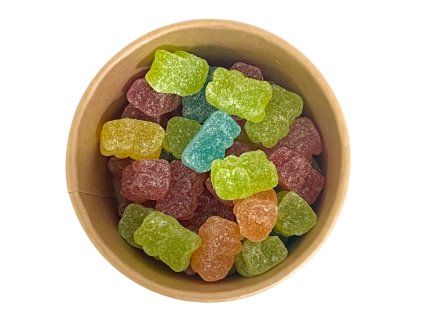 Teddy mackók TUTTI FRUTTI zselé